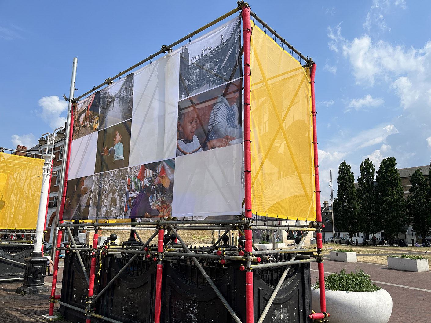 Printed window vinyl for exhibition at Xxijra Hii