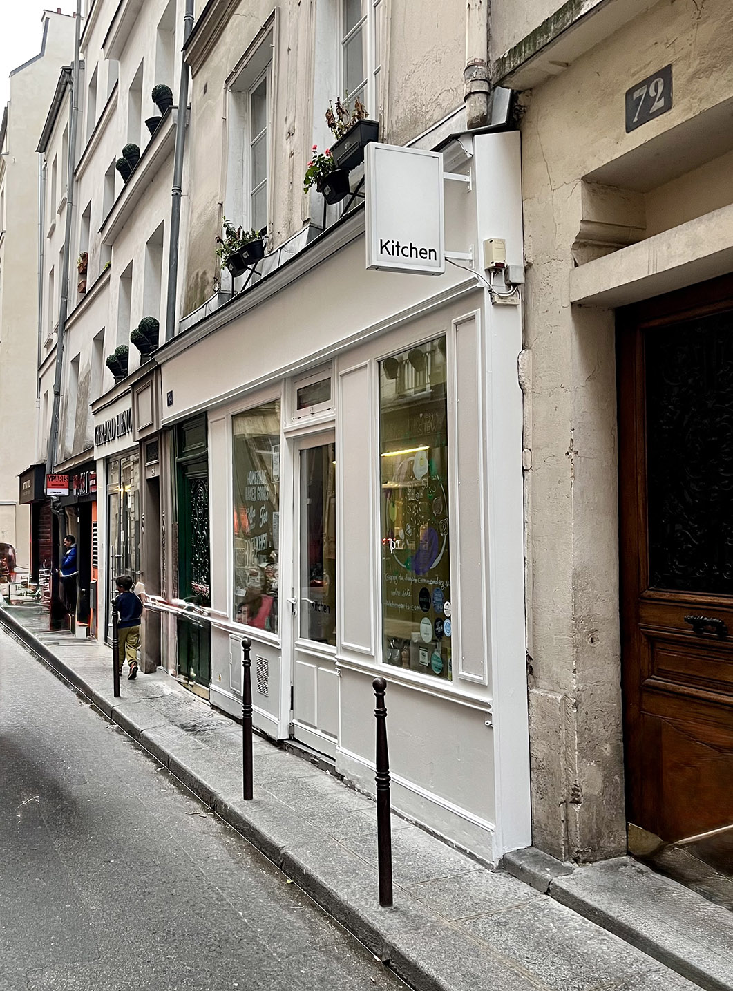 Transformation of the exterior facade of Kitchen